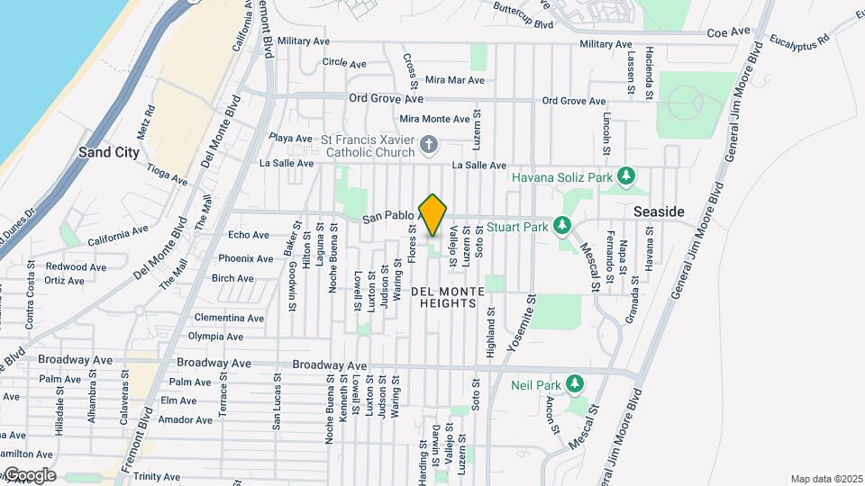 1764 Harding St Map and Location Details