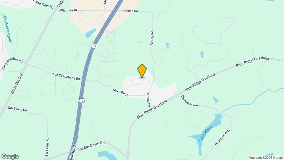 107 Greenfield Dr Map and Location Details