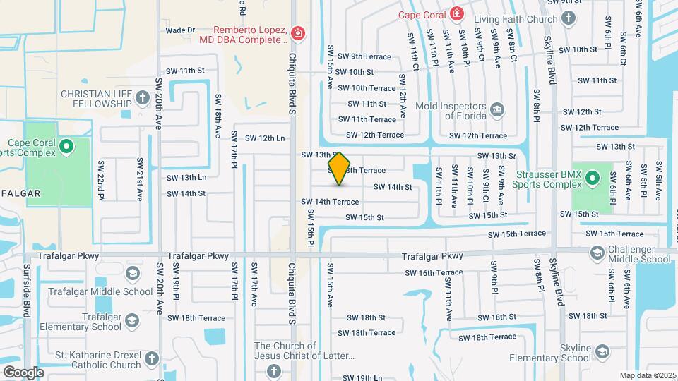 1422 SW 14th St Mapa y Detalles de la Ubicación