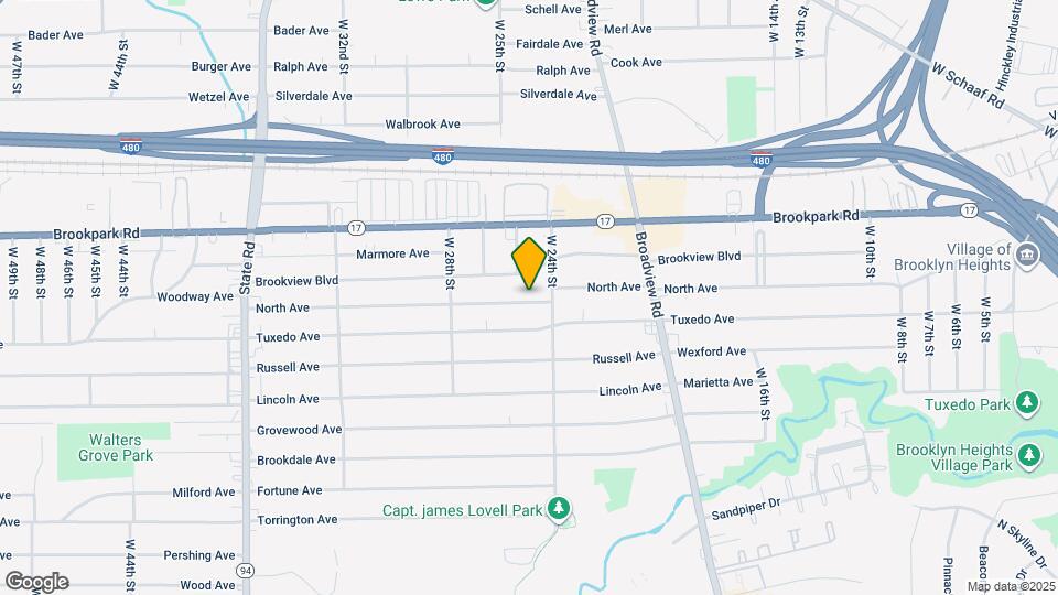 2422 North Ave Map and Location Details