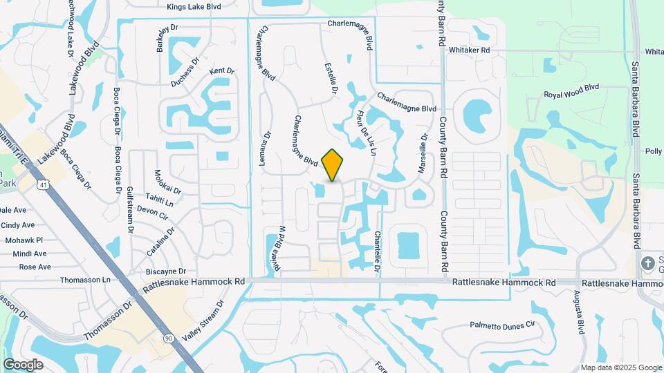 Riviera Golf Estates Map and Location Details