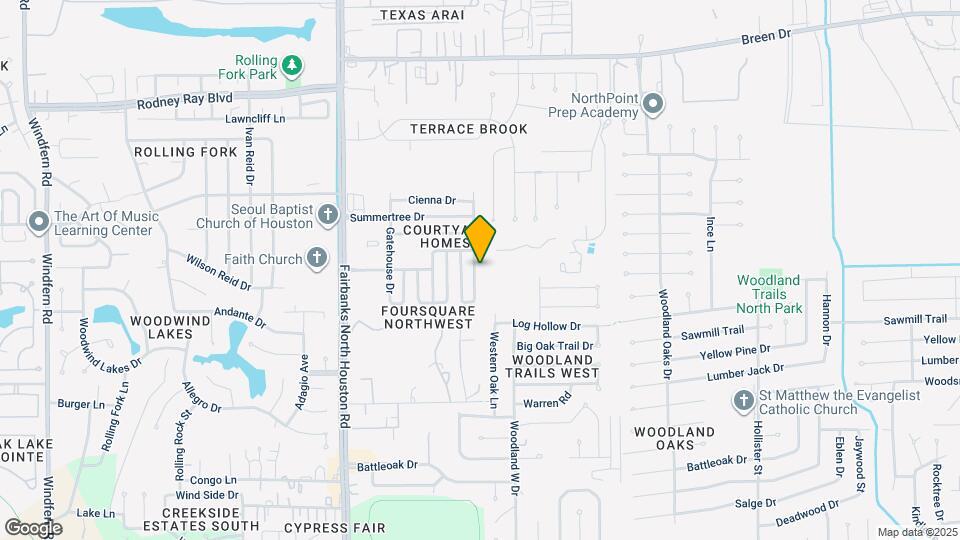 7842 Winehill Ln Map and Location Details