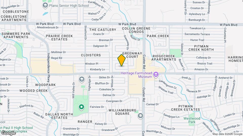 2313 Claridge Cir Map and Location Details