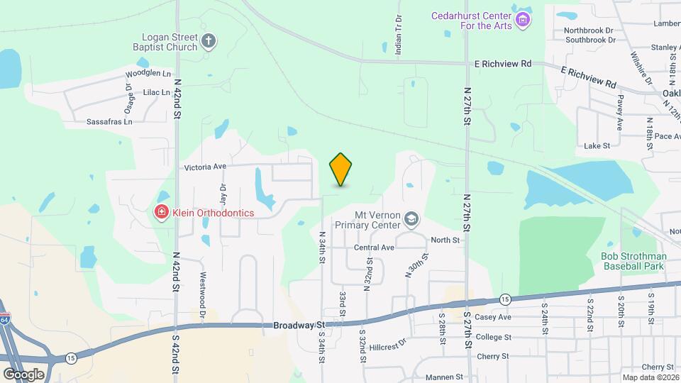 524 N 34th St Map and Location Details