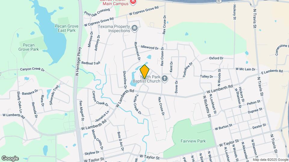 2602 Turtle Creek Dr Map and Location Details
