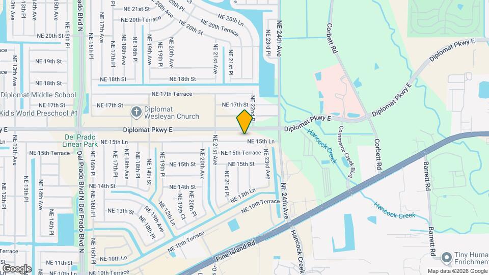 2207 NE 15th Ln Map and Location Details