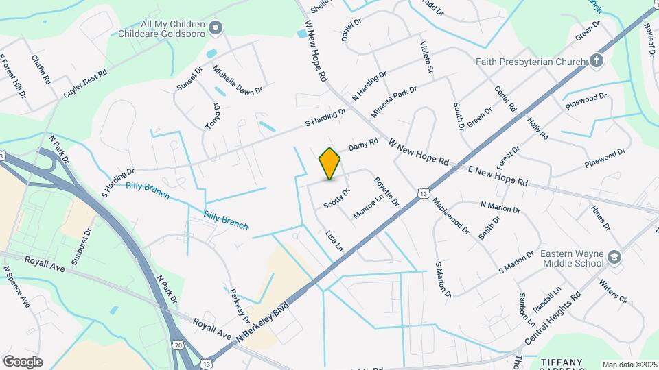 1506 Boyette Dr Map and Location Details