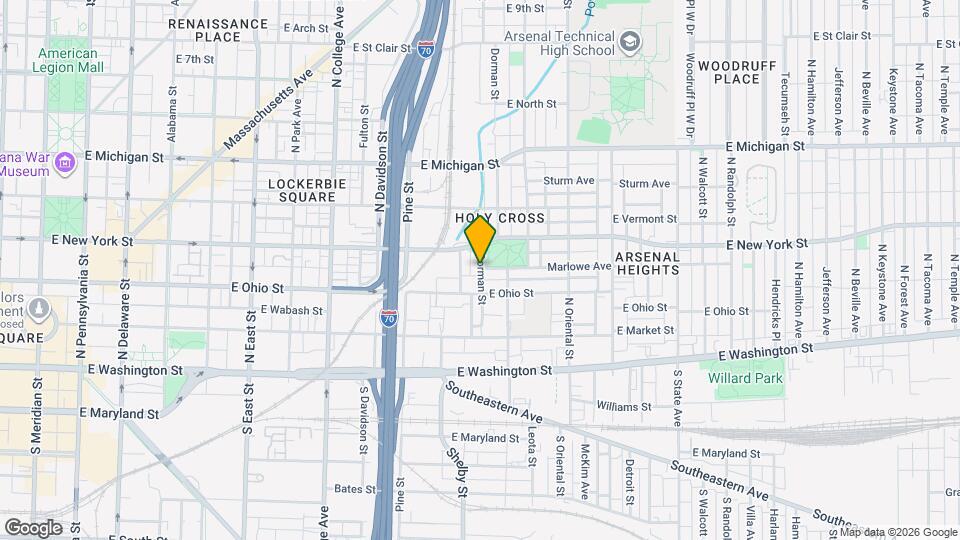 1046 Marlowe Ave, Unit 1 Map and Location Details