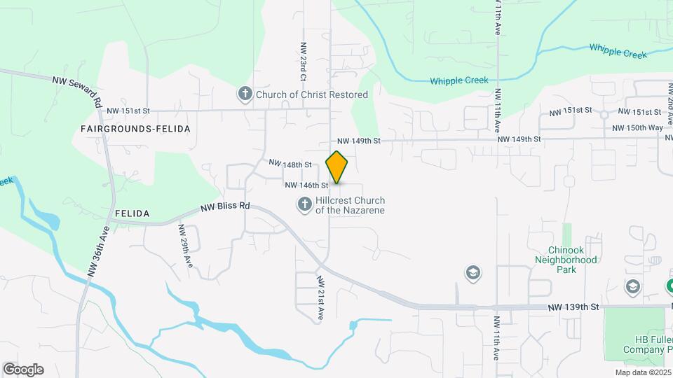 14512 NW 20th Ave Mapa y Detalles de la Ubicación