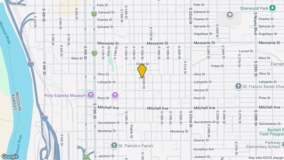 918 S 16th St Mapa y Detalles de la Ubicación