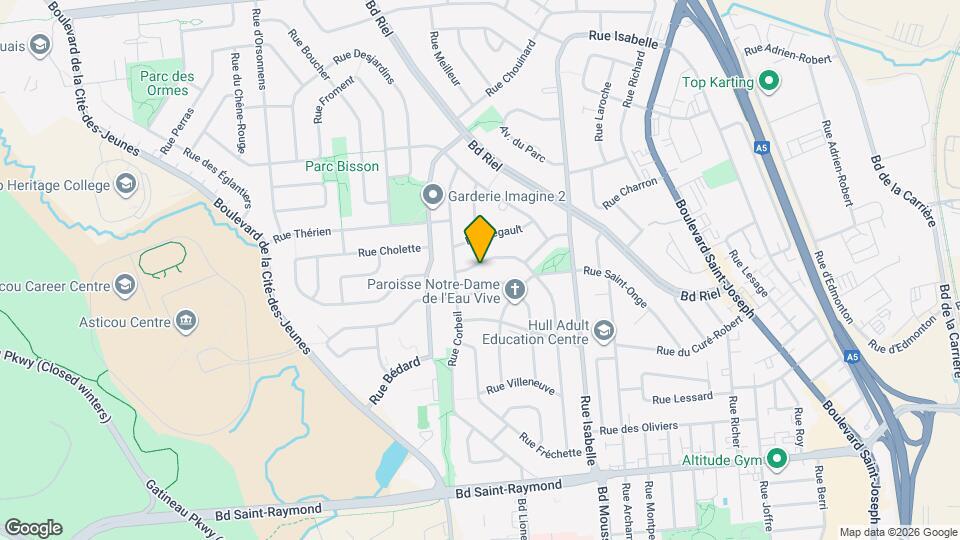 81 Brady Rue Map and Location Details