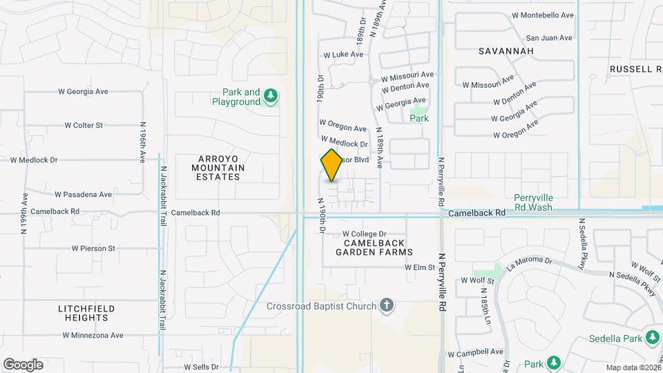 5044 N 189th Glen Map and Location Details