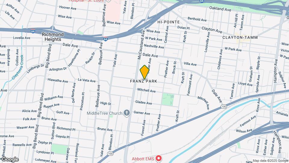 6922 Plateau Ave Map and Location Details