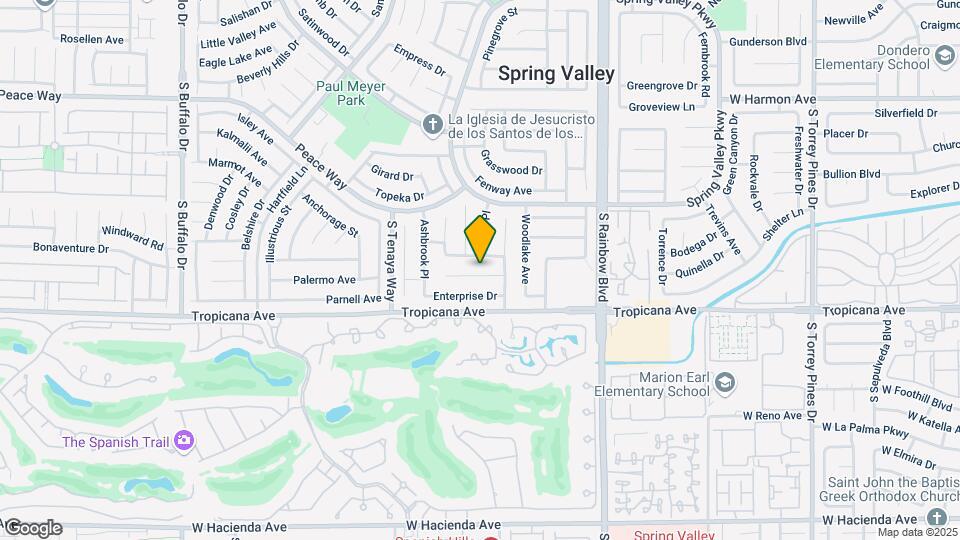 7156 Southpark Ct Map and Location Details