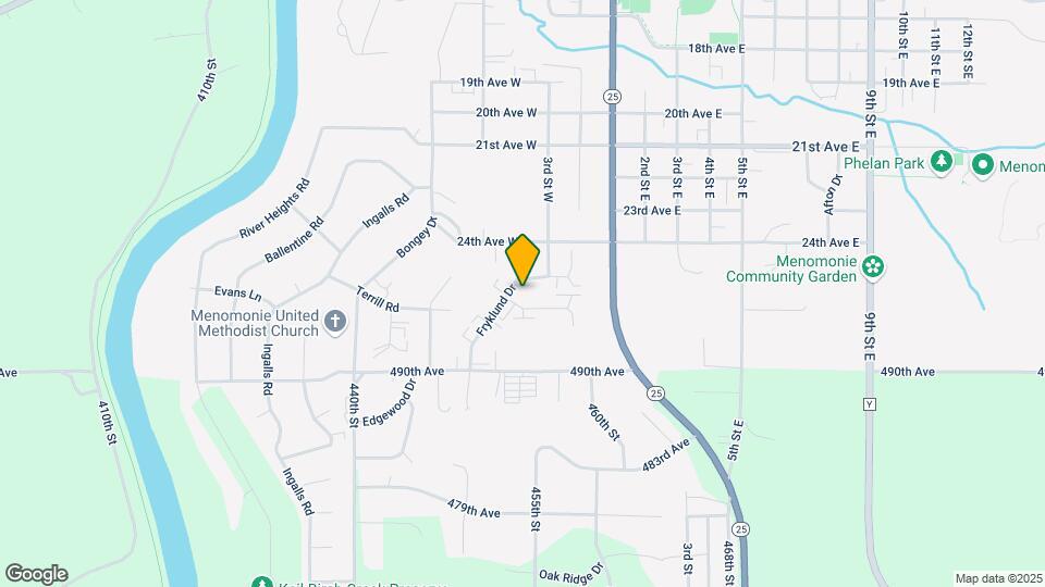 2422 Fryklund Dr Map and Location Details