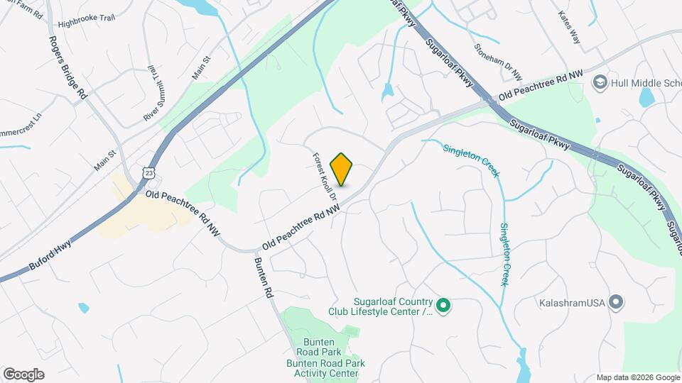 2397 Old Peachtree Rd NW Map and Location Details