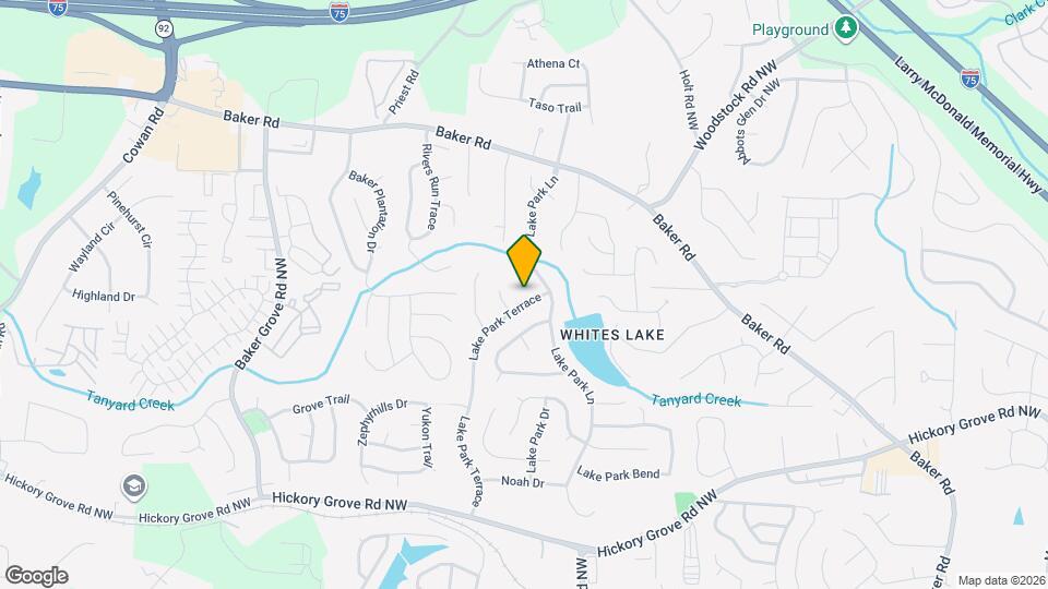 4855 Lake Park Ter Mapa y Detalles de la Ubicación