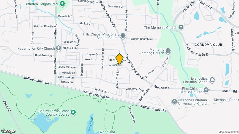 7094 Mirage Ln Map and Location Details