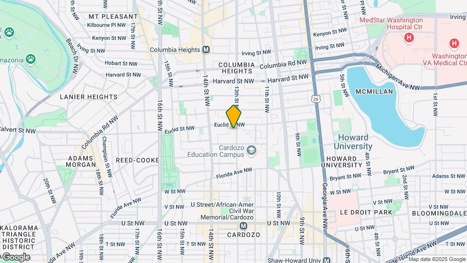 2530 13th St NW Mapa y Detalles de la Ubicación
