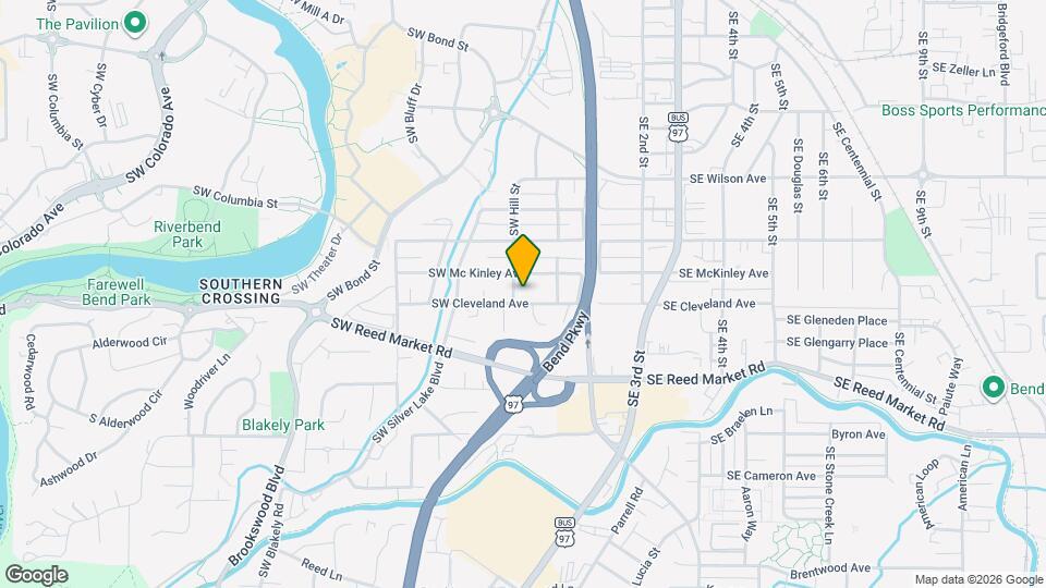 964 SW Hill St Map and Location Details