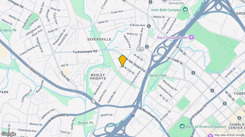 435 Walnut Ave Map and Location Details