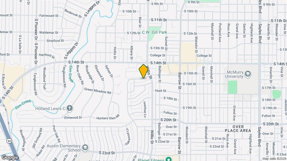 3327 S 15th St Map and Location Details
