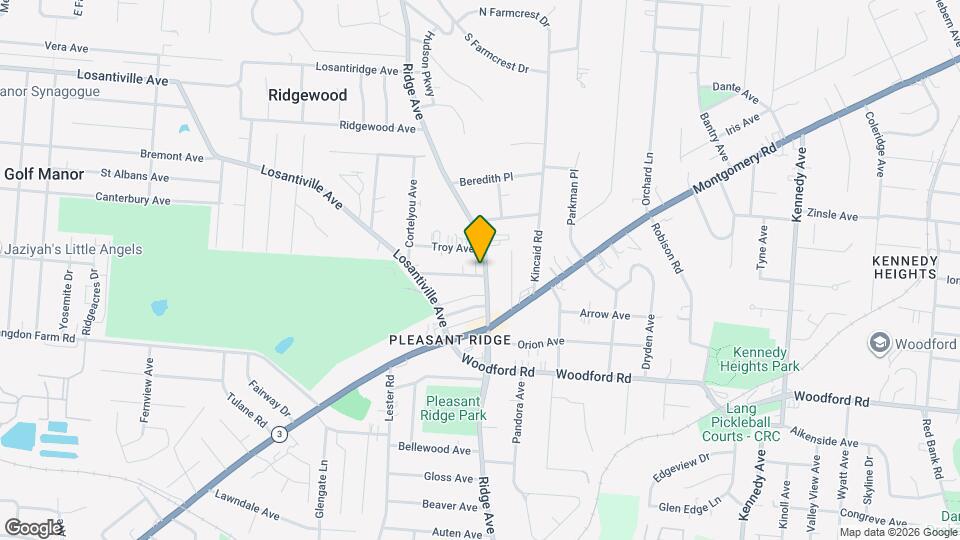 3160 Schubert Ave Map and Location Details