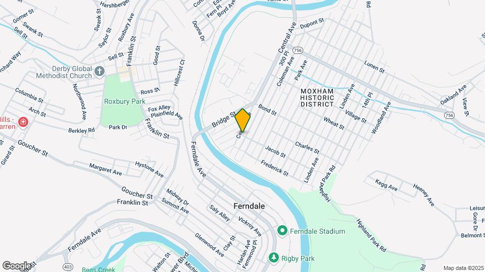 800 Central Ave, Unit 3 Map and Location Details