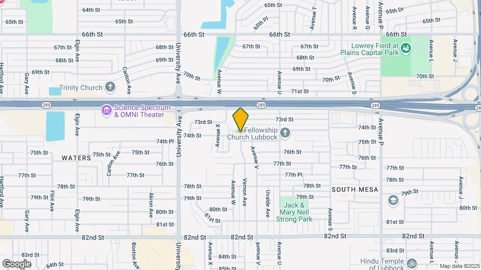 7404 Avenue W Map and Location Details