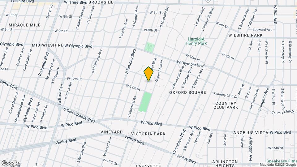 1156 West Blvd Map and Location Details