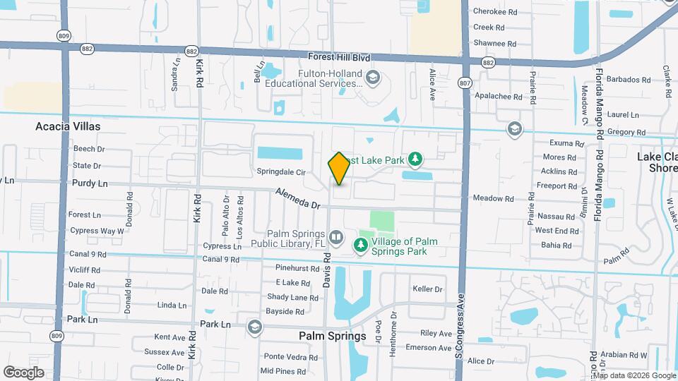 300 Bonnie Blvd Map and Location Details