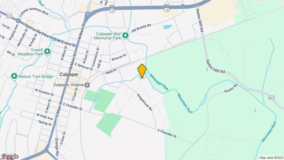 721 Electric Ave Map and Location Details