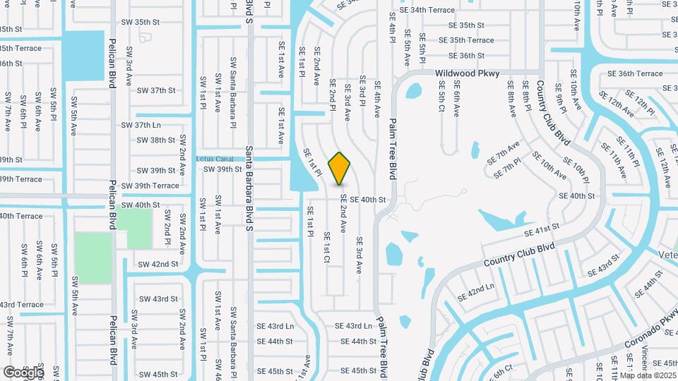 3922 SE 2nd Ave Map and Location Details