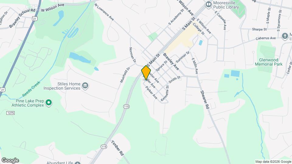 828 Spruce St Map and Location Details