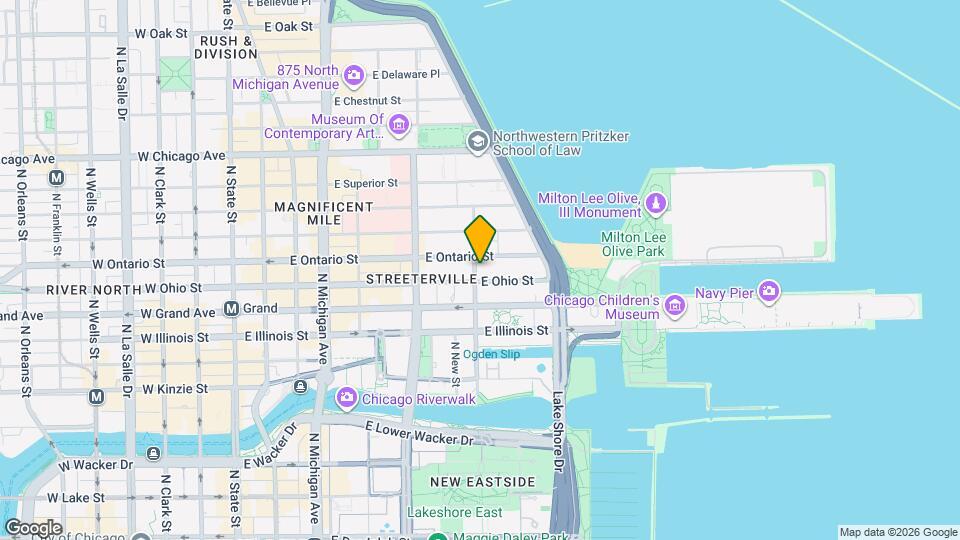 396 E Ohio St Map and Location Details