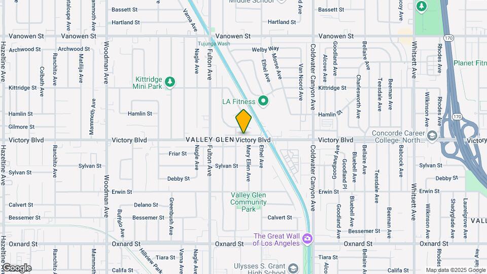13151 Victory Blvd Map and Location Details