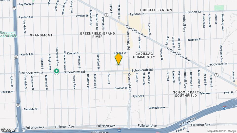 13934 Montrose St Map and Location Details