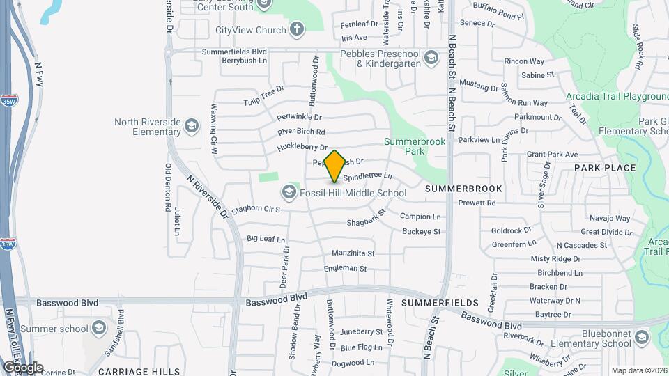 4133 Silverberry Ave Map and Location Details