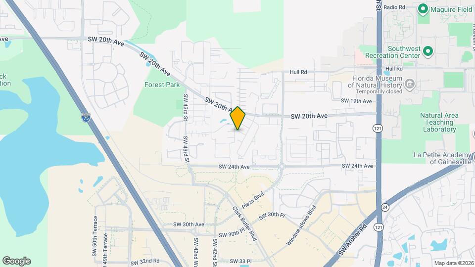 4025 SW 21st Ln Map and Location Details