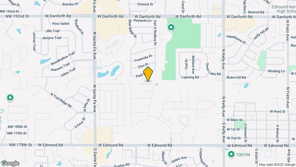 1717 Savannah Ln Map and Location Details