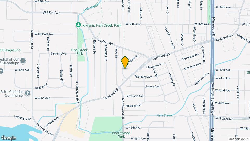 3901 Northwood Dr Map and Location Details