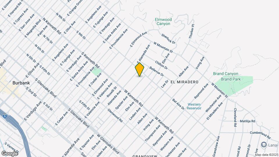 1363 Spazier Ave Map and Location Details