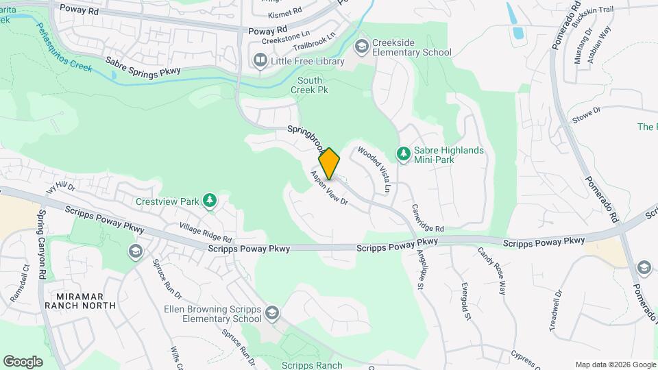 11961 Aspen View Ct Map and Location Details
