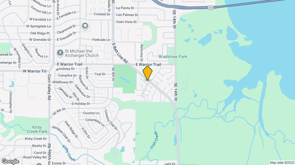 1 W Mountain Creek Dr Map and Location Details