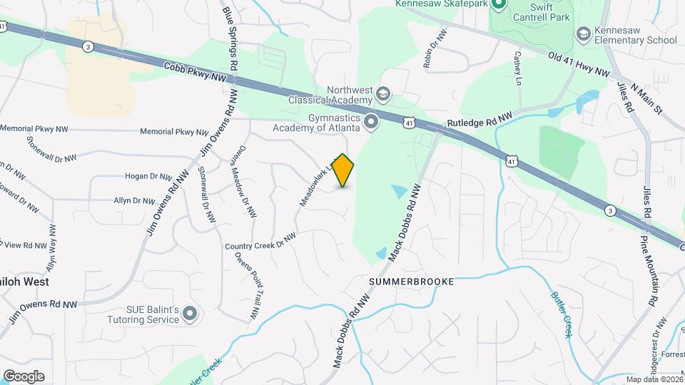 3359 Tia Trace NW Map and Location Details