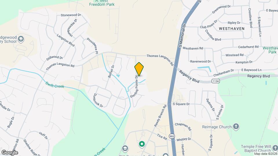 3811 Sterling Pointe Dr Map and Location Details