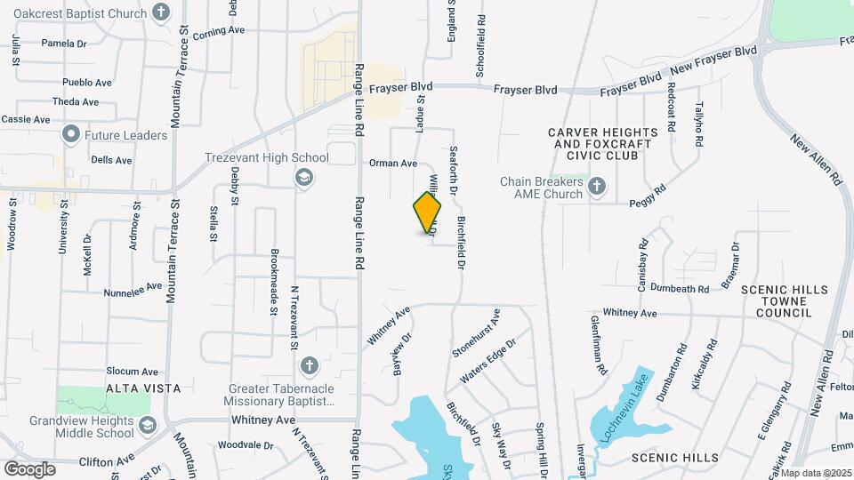 2740 Dalewood Ave Map and Location Details