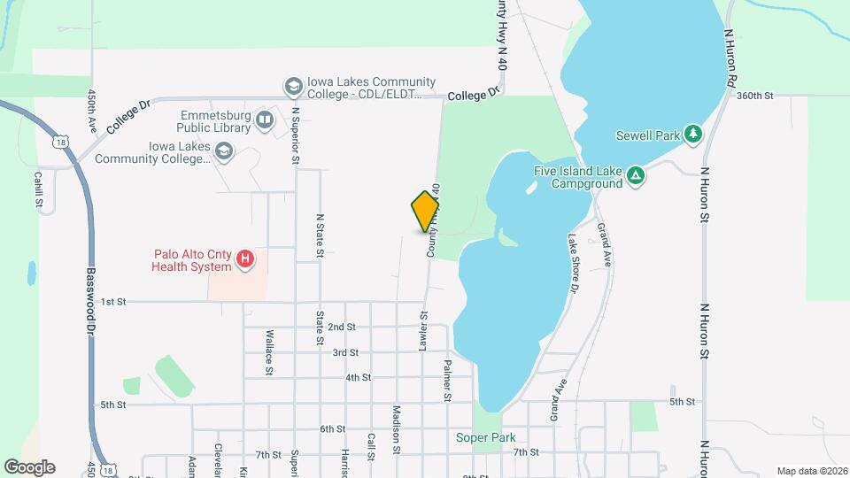 15 N Lawler St, Unit 1 Map and Location Details