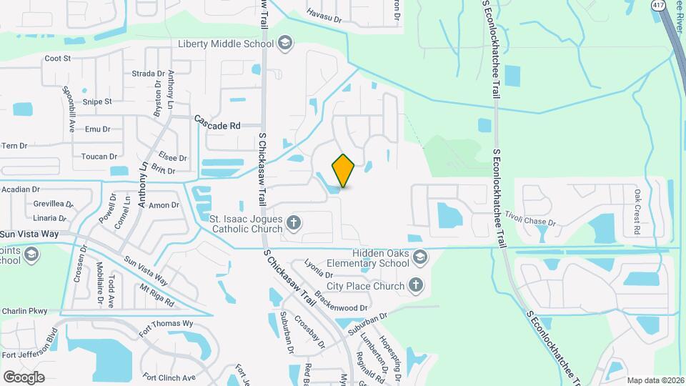 4015 Eagle Feather Dr Map and Location Details