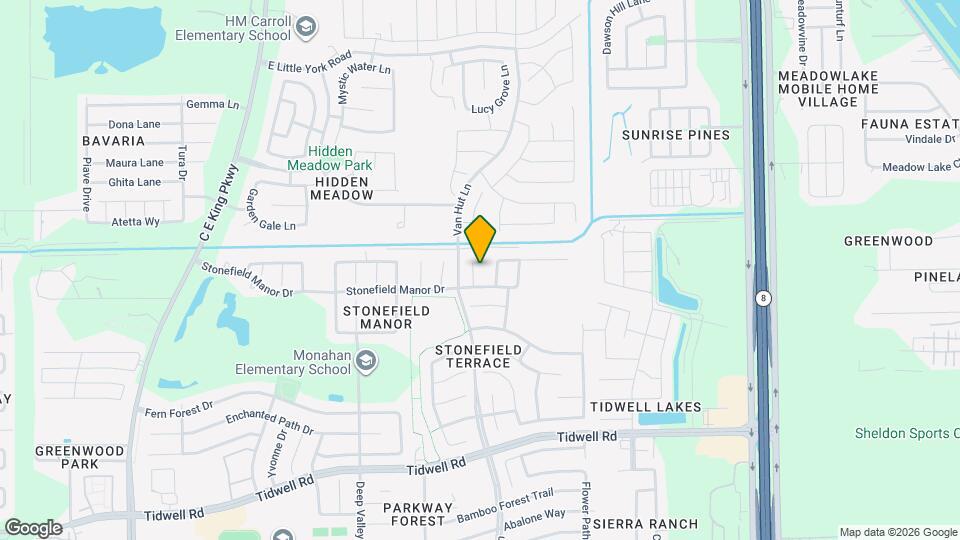 9514 Chapelstone Ct Map and Location Details